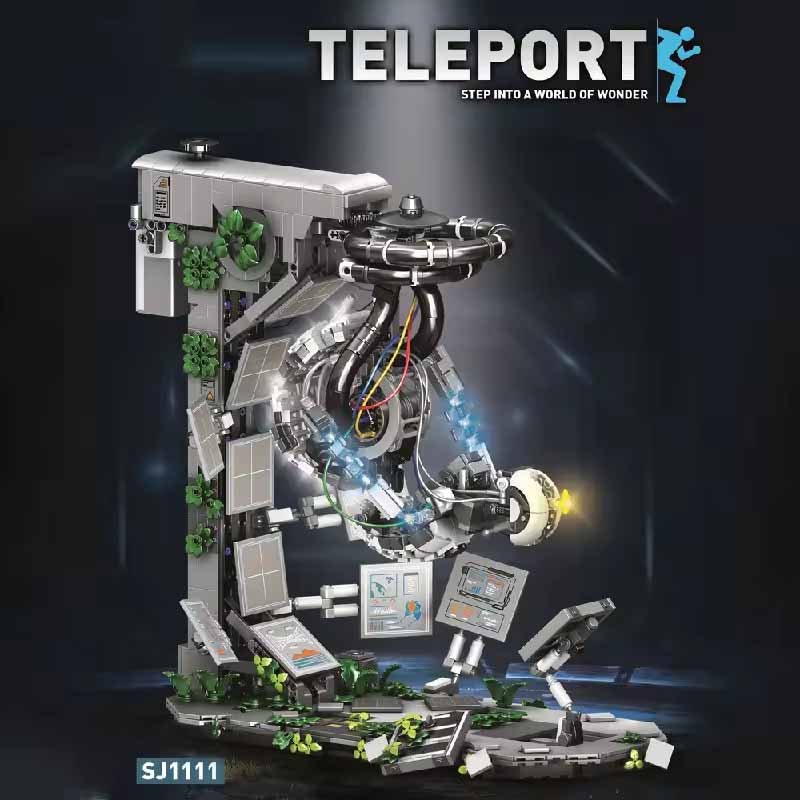 Party Games Lab - Kit de Blocos de Montar GLaDOS