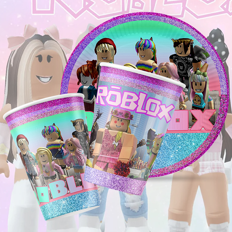 Party Games In Roblox - Decoração de Festa de Aniversário com