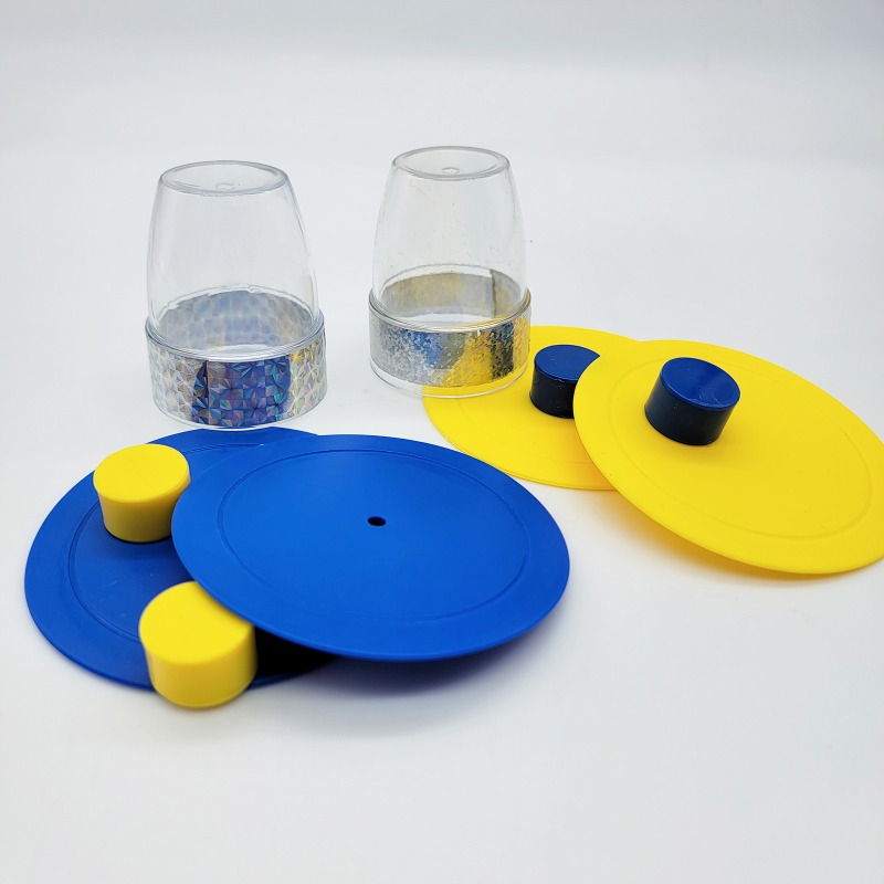Party Games Easy - Magia sólida através-brinquedo de ilusão de