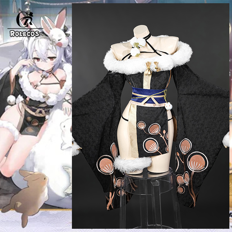 Party Games Bunny - Rolecos jogo hms laffey cosplay traje