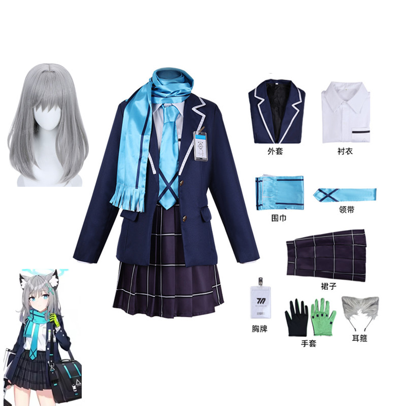 Party Games School - Fantasia de Cosplay do Jogo Anime