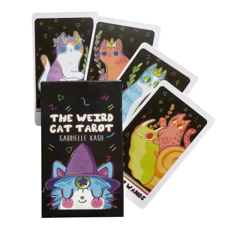 Party Games Easy - The Weird Cat Tarot: Jogo de