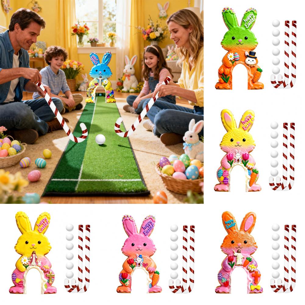 Party Games Bunny - Jogo de Golfe Familiar, Mini Jogo