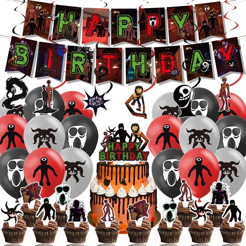 Party Games In Roblox - Decoração de Festa de Aniversário com