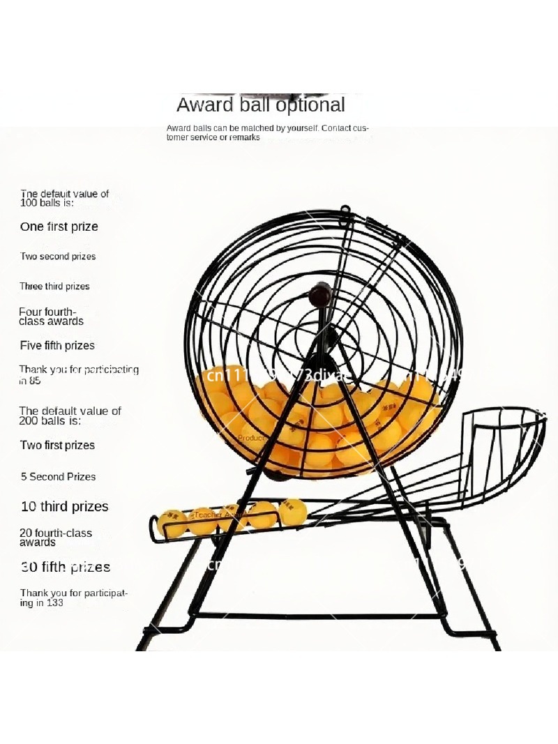 Party Games Spin The Wheel - Máquina de Loteria Manual, Conjunto de