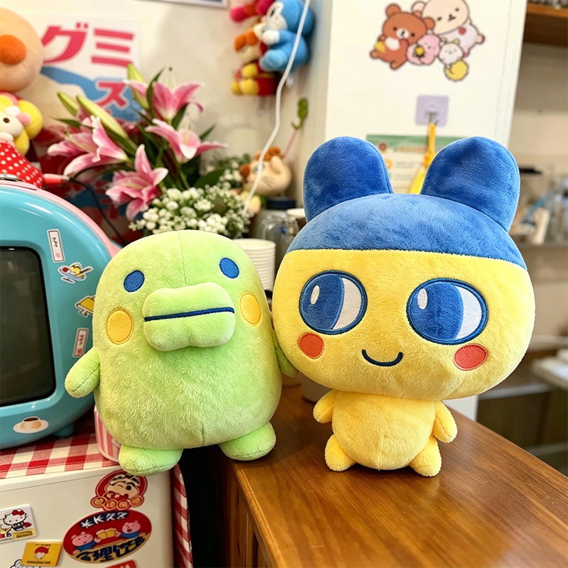 Bandai Model Tamagotchi - Conjunto de Bonecos de Pelúcia Tamagotchi