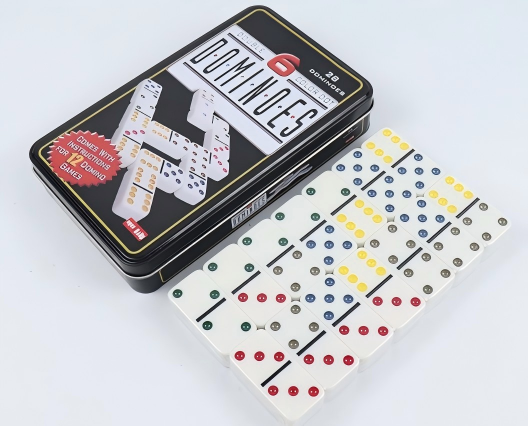 Party Games Box - Conjunto de Dominó Elegante Mahj Double