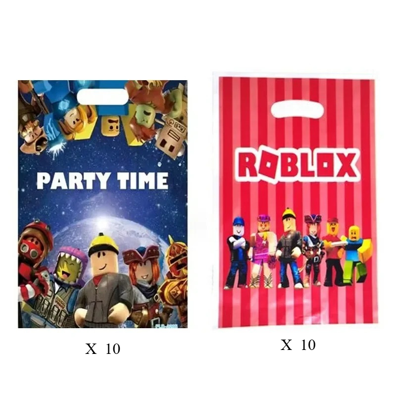 Party Games In Roblox - Sacolas Ecológicas Temáticas de Desenhos Animados