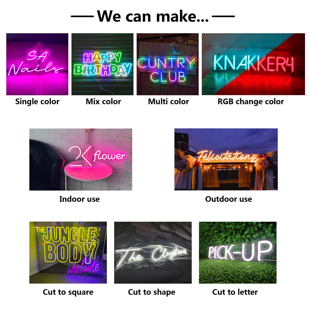 Letreiro de Neon LED Personali - Party Games Name avaliação e preço
