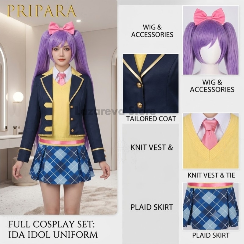Fantasia de Cosplay Pripara Ma - Party Games School avaliação e preço