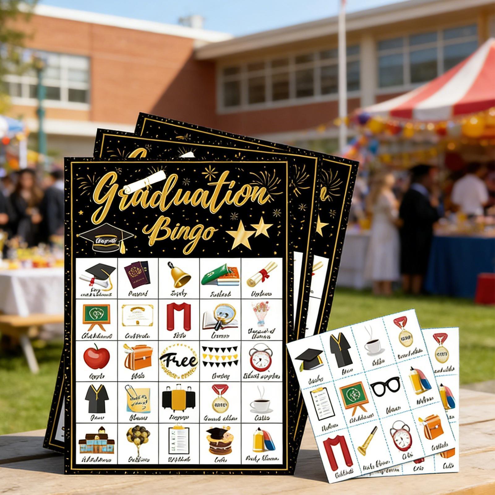 Jogo de bingo de formatura par - Party Games College avaliação e preço