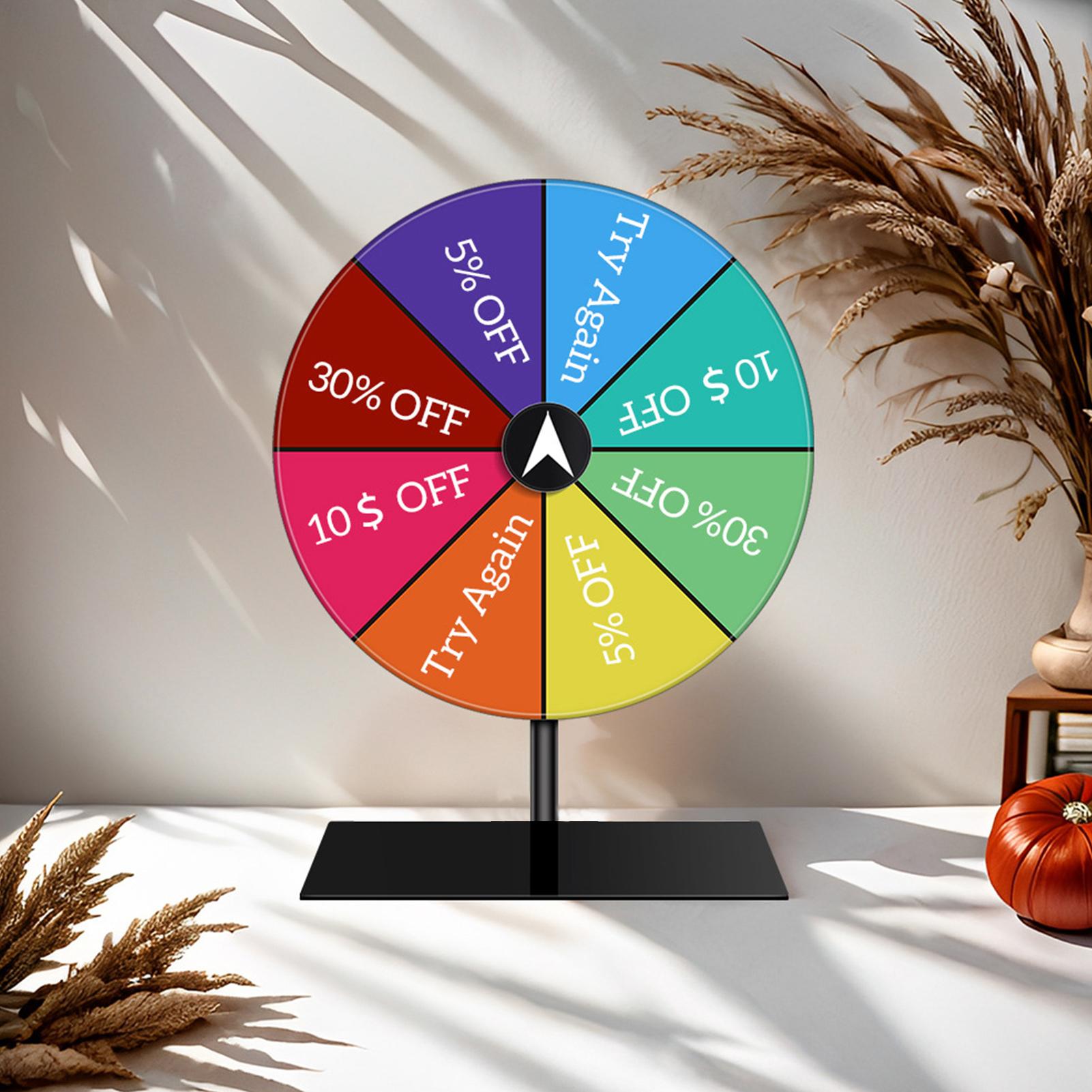 Roda de Prêmios Giratória Apag - Party Games Spin The Wheel avaliação e preço
