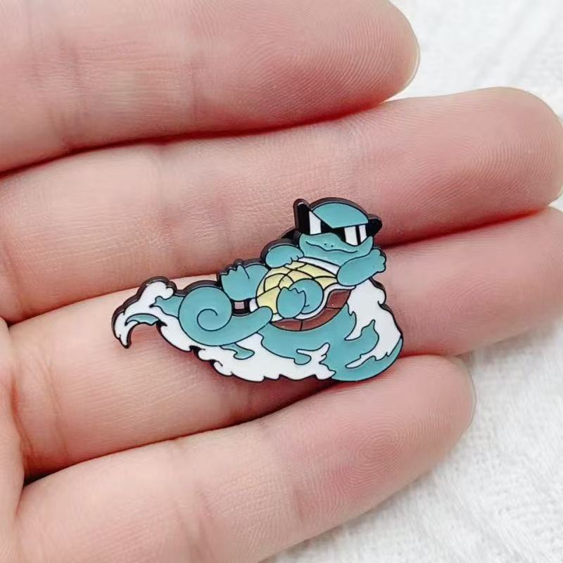 8 peças de broche de liga metá - Party Games Questions avaliação e preço
