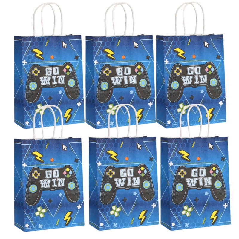 6/24 pçs videogame em tema sac - Party Games Easter avaliação e preço