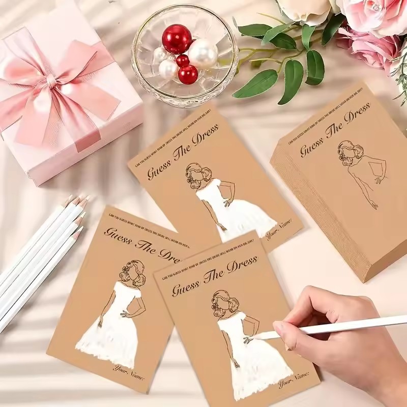 10/20 conjuntos de cartas de j - Party Games Bridal Shower avaliação e preço