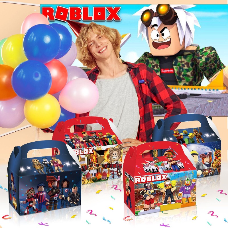 Conjunto de 12 Caixas de Prese - Party Games In Roblox avaliação e preço