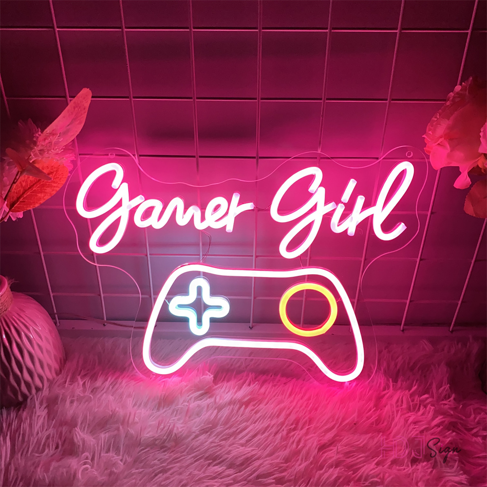 Gaming Neon LED Sign, Sinais G - Party Games Girls Night avaliação e preço
