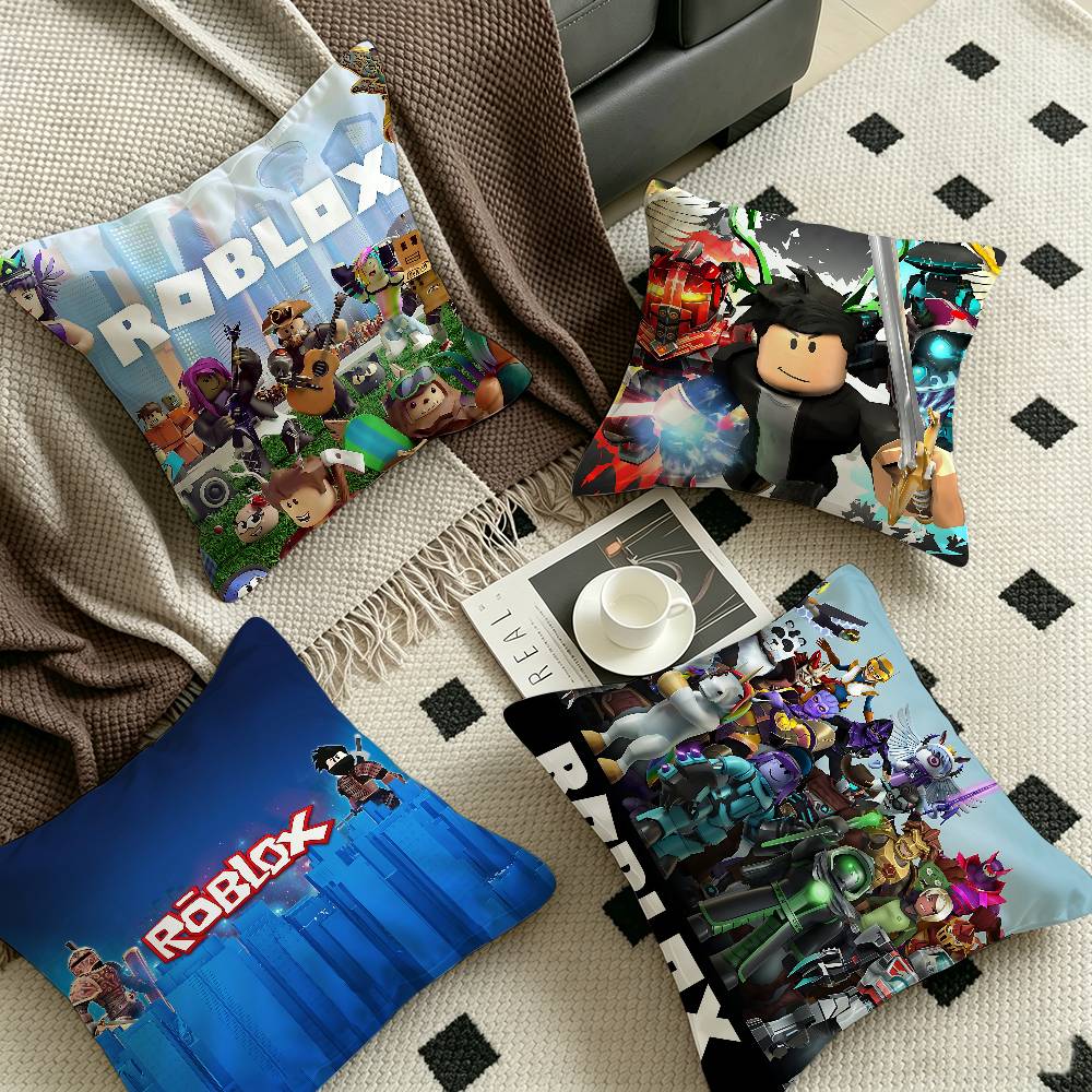 Capa de Almofada Personalizada - Party Games In Roblox avaliação e preço