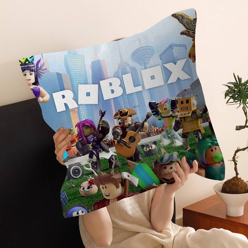 Capa de Almofada Personalizada - Party Games In Roblox avaliação e preço