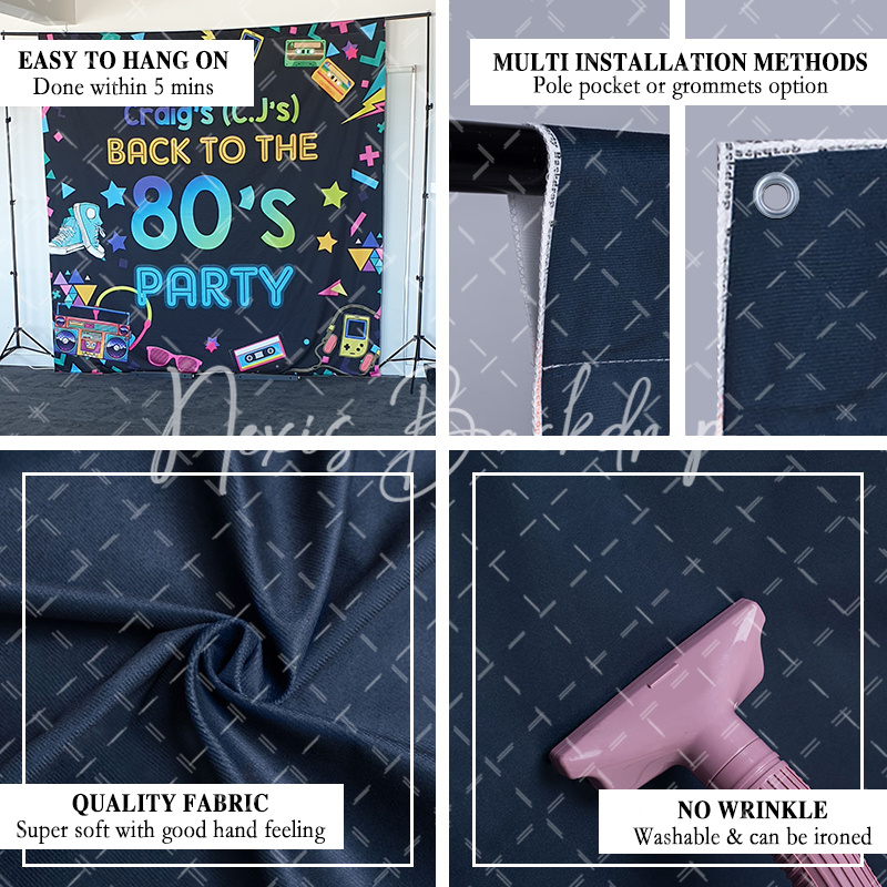 Fundo Personalizado Preto e Ve - Party Games Name avaliação e preço