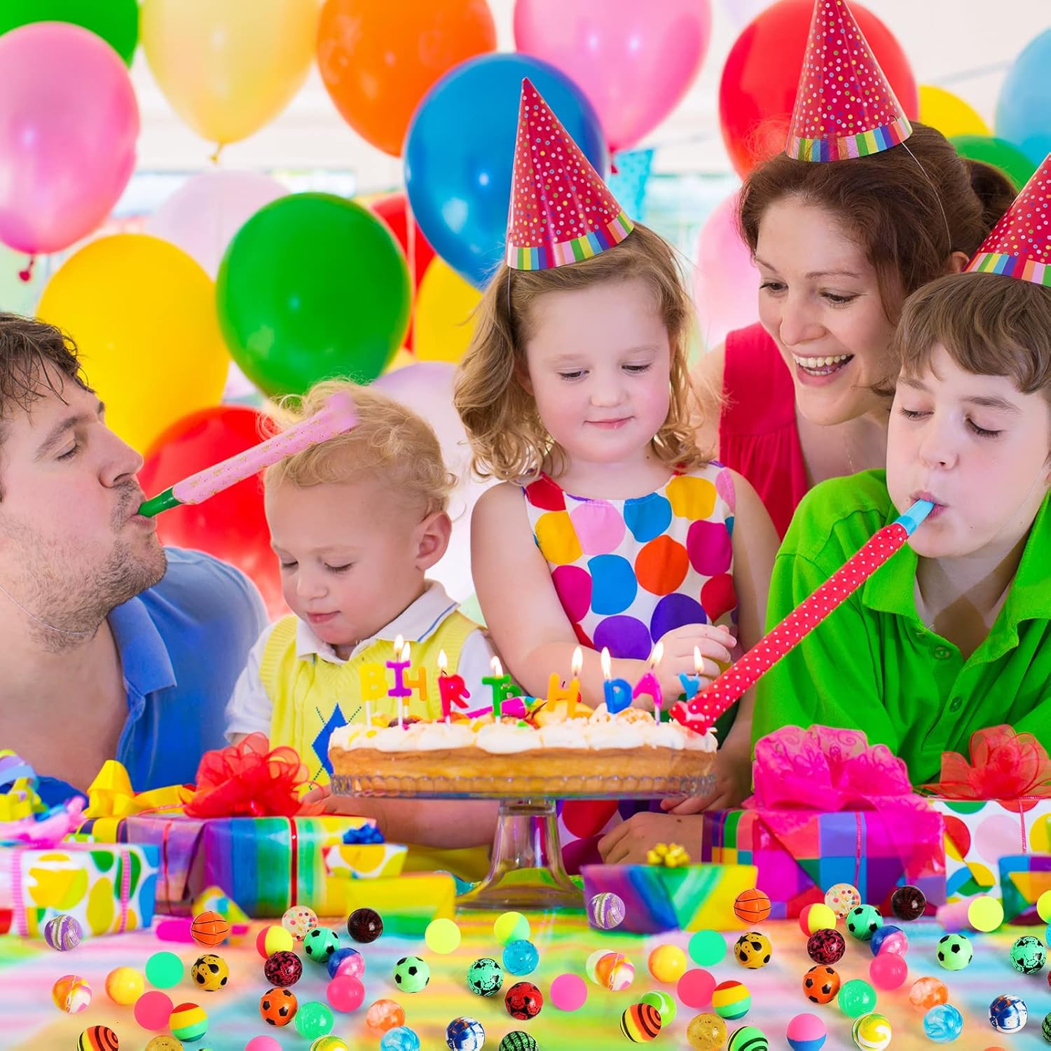 6/100 pçs bolas saltitantes de - Party Games Easter avaliação e preço