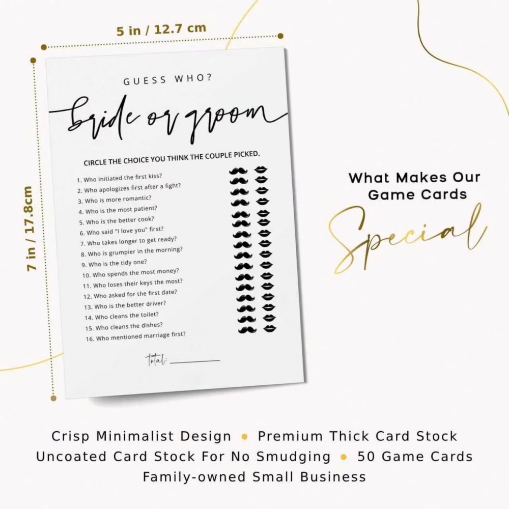 20 Cartas de Jogo para Casamen - Party Games Bridal Shower avaliação e preço