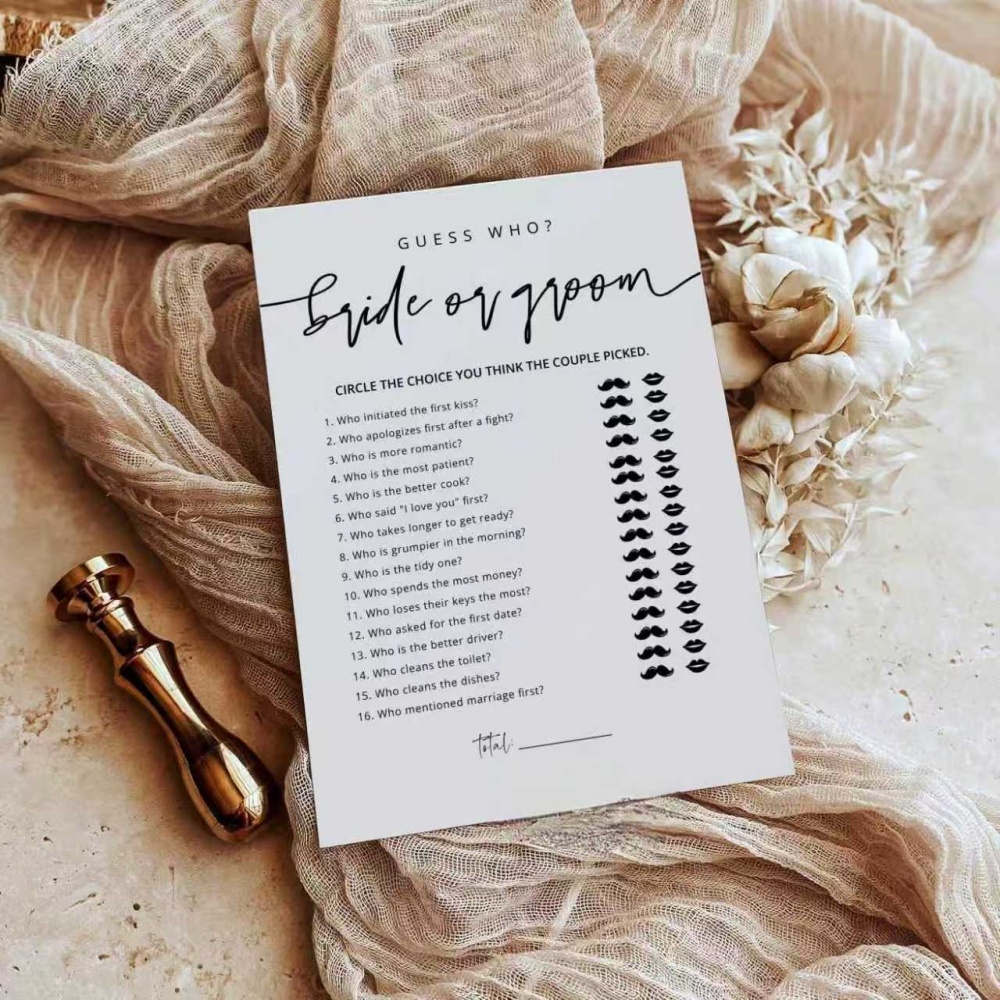20 Cartas de Jogo para Casamen - Party Games Bridal Shower avaliação e preço