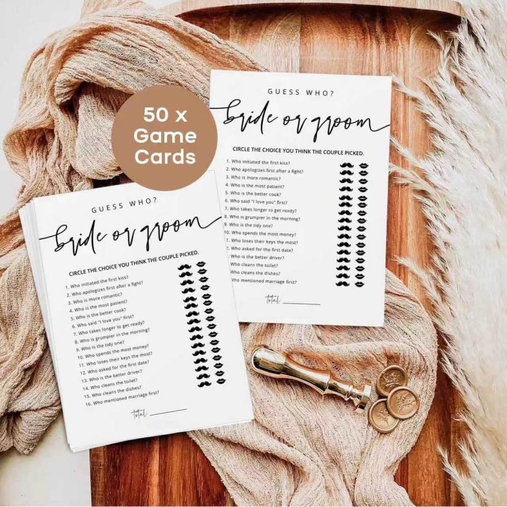20 Cartas de Jogo para Casamen - Party Games Bridal Shower avaliação e preço