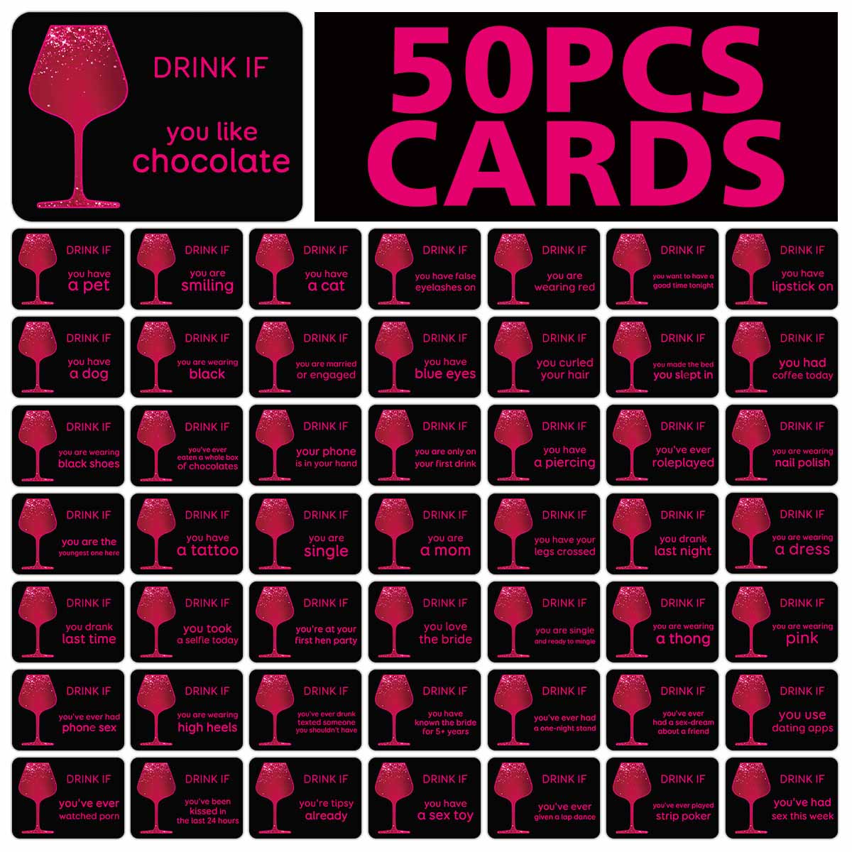 50 Cartões de Jogo para Festa  - Party Games Bridal Shower avaliação e preço