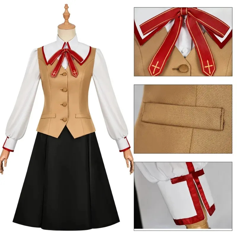 Fantasia Cosplay Tohsaka Rin d - Party Games Girls Night avaliação e preço