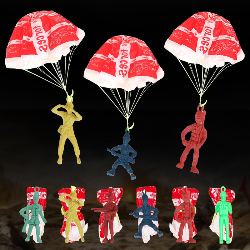 10 pçs plástico ejeção pára-qu - Party Games Kids Outdoor avaliação e preço