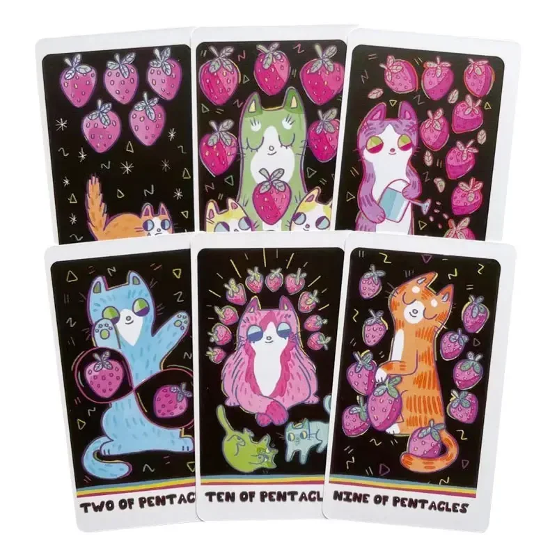 The Weird Cat Tarot: Jogo de C - Party Games Easy avaliação e preço
