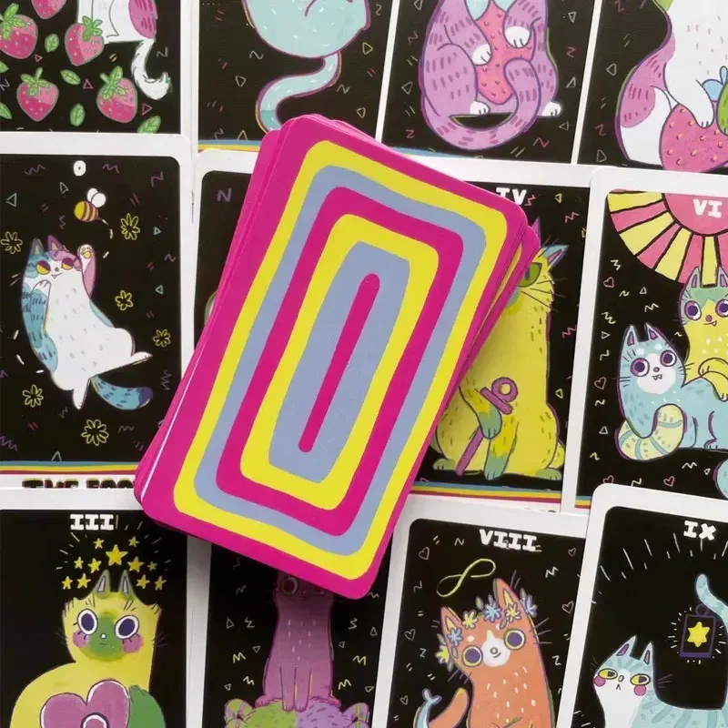 The Weird Cat Tarot: Jogo de C - Party Games Easy avaliação e preço