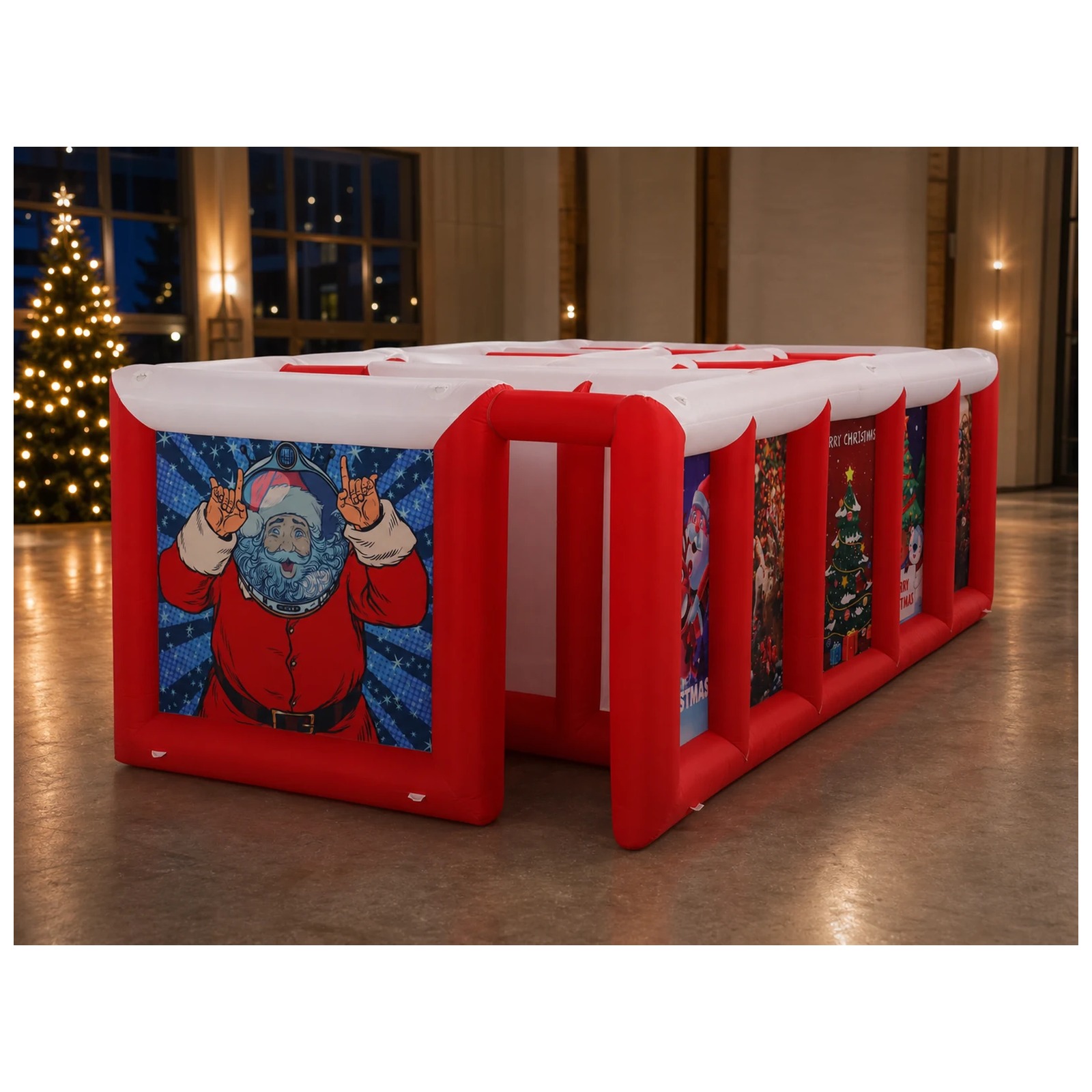 Labirinto Inflável Grande Verm - Party Games Kids Outdoor avaliação e preço