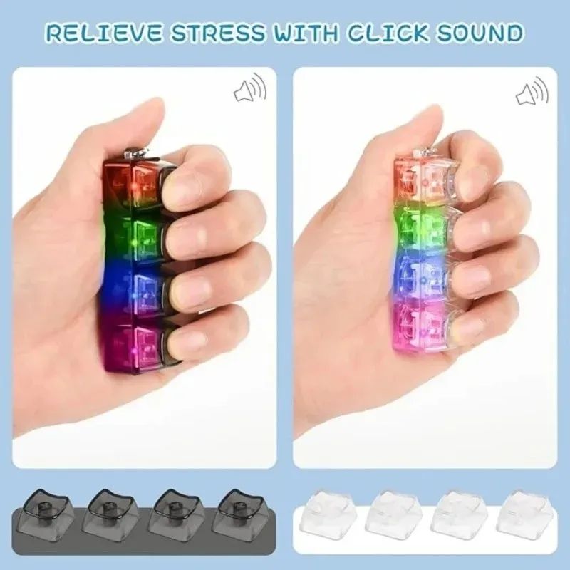 Teclado LED / Chaveiro Fidget  - Party Games Young Adults avaliação e preço