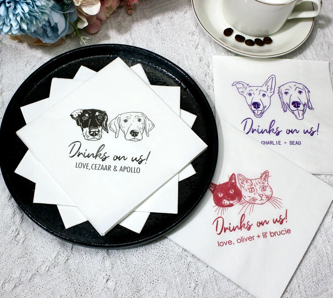 Guardanapos Personalizados par - Party Games Bridal Shower avaliação e preço